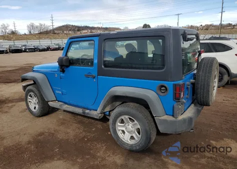 2011 Jeep Wrangler Sport from USA, damaged, VIN 1J4AA2D16BL553053